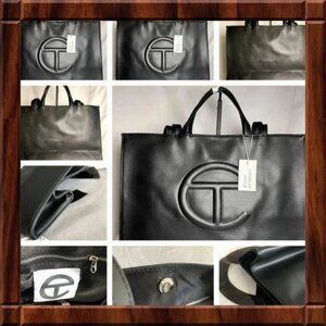 Telfar Medium Black Shopping bag